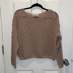 Moon & Madison Crochet Sweater